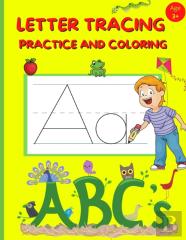 Letter Tracing Practice And Coloring