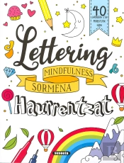 Lettering Haurrentzat. Mindfulness Sormena