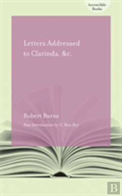 Bertrand.pt - Letters Addressed To Clarinda, &C.