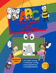 Letters & Number Trace Activity Book