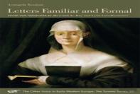 Letters Familiar And Formal