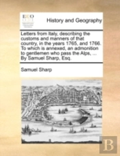 Letters From Italy, Describing The Custo