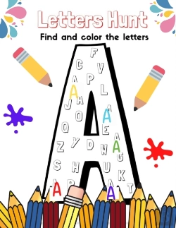 Bertrand.pt - Letters Hunt Find And Color The Letters