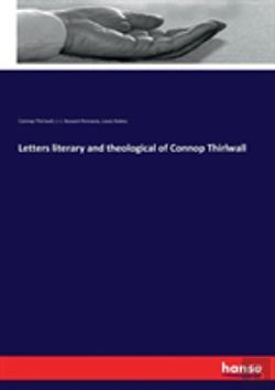 Bertrand.pt - Letters Literary And Theological Of Connop Thirlwall