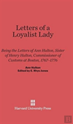 Bertrand.pt - Letters Of A Loyalist Lady