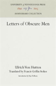 Letters Of Obscure Men