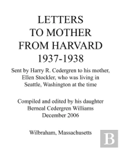 Letters To Mother From Harvard 1937-1938