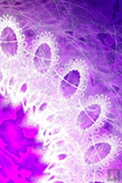 Bertrand.pt - Letters To Myself Journal - White Lace On Purple Metal