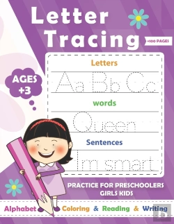 Bertrand.pt - Letters Tracing Practice For Girls Preschoolers Ages