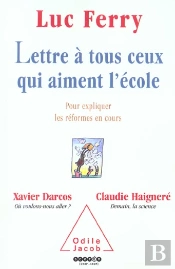 Lettre A Tous Ceux Qui Aiment L'Ecole