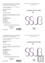 Lettre De La S.S.U.B. 26