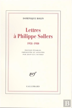 Bertrand.pt - Lettres A Philippe Sollers (1958-1980)