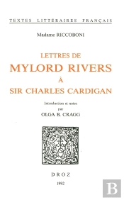Lettres De Mylord Rivers A Sir Charles Cardigan