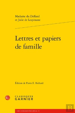 Bertrand.pt - Lettres Et Papiers De Famille