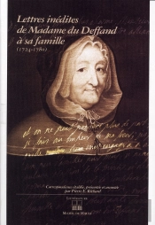 Lettres Inédites De Madame Du Deffand À Sa Famille (1724-1780)