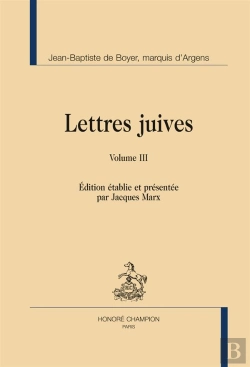 Bertrand.pt - Lettres Juives Ou Correspondance Philosophique, Historique Et Critique, Entre Un Juif Voyageur En Différents Etats De L'Europe, Et Ses Correspondants En Divers Endroits