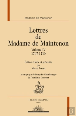 Bertrand.pt - Lettres Tome 4 ; 1707-1710