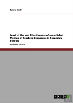 Bertrand.pt - Level Of Use And Effectiveness Of Some Select Method Of Teaching Economics In Secondary Schools