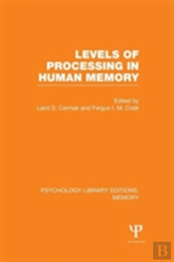Bertrand.pt - Levels Of Processing In Human Memory (Ple: Memory)
