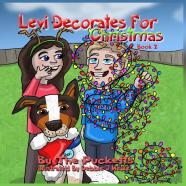 Levi Decorates For Christmas