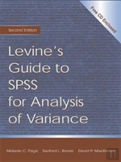 Bertrand.pt - Levine'S Guide To Spss For Analysis Of Variance