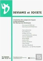 L'Évolution Des Usages De Drogues Et Des Politiques