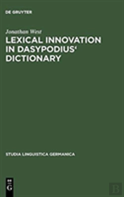 Bertrand.pt - Lexical Innovation In Dasypodius' Dictionary