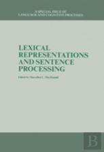 Lexical Representations And Sentence Processing