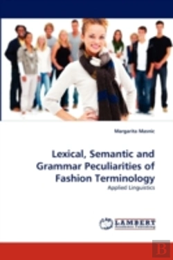 Bertrand.pt - Lexical, Semantic And Grammar Peculiarities Of Fashion Terminology
