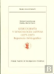 Lexicografía Y Lexicología Latinas (1975-1997)