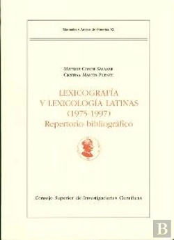 Bertrand.pt - Lexicografía Y Lexicología Latinas (1975-1997)