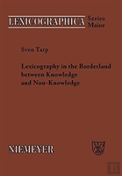 Bertrand.pt - Lexicography In The Borderland Between Knowledge And Non-Knowledge