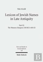 Lexicon Of Jewish Names In Late Antiquity