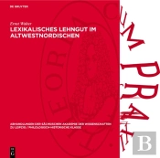 Lexikalisches Lehngut Im Altwestnordischen