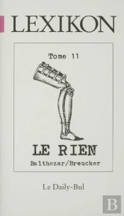 Lexikon 11 Le Rien