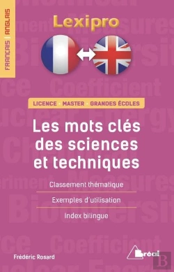 Bertrand.pt - Lexipro : Français/Anglais ; Les Mots Clés Des Sciences Et Techniques