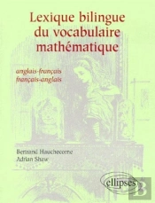 Lexique Bilingue Du Vocabulaire Mathématique