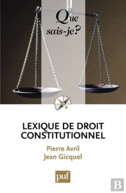 Bertrand.pt - Lexique De Droit Constitutionnel (2e Édition)
