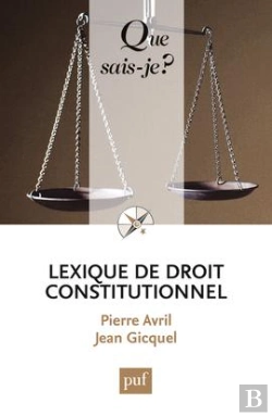 Bertrand.pt - Lexique De Droit Constitutionnel (5e Édition)