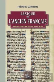 Lexique De L'Ancien Français