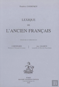 Bertrand.pt - Lexique De L'Ancien Francais