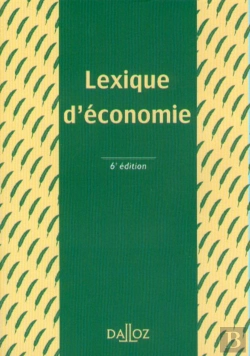 Bertrand.pt - Lexique D'Economie 6e Edition