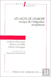 Lexique Du Vocabulaire De L'Europe