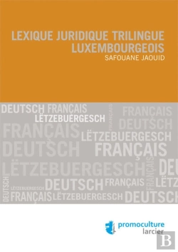Bertrand.pt - Lexique Juridique Trilingue Luxembourgeois