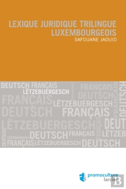Bertrand.pt - Lexique Juridique Trilingue Luxembourgeois