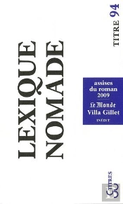 Lexique Nomade ; Assises Du Roman (Édition 2009)