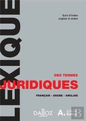 Lexique Termes Juridiques Francais-Arabe-Anglais