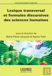 Lexique Transversal Et Formules Discurvises Des Sciences Humaines