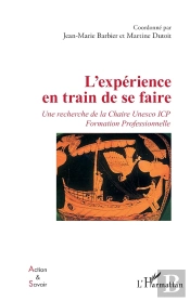 Lexperience En Train De Se Faire - Une Recherche De La Chaire Unesco Icp Formation Professionnelle