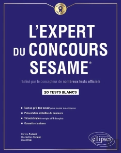 Bertrand.pt - L'Expert Du Concours Sesame ; 20 Tests Blancs